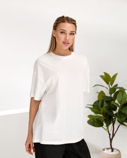 Футболка короткий рукав Pepper & Mint EB07 Білий