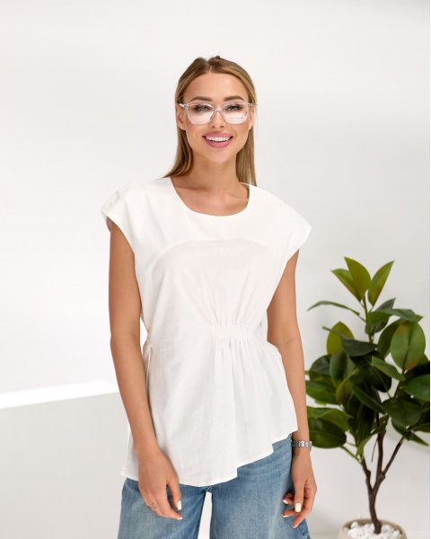 Блуза KCM 399-00839 Білий