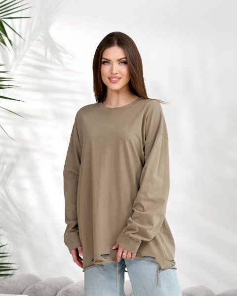 Туніка Yingxiangyi 3852 Хакі Туніка Yingxiangyi 3852 Хакі