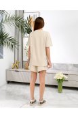 Костюм футболка + шорти Polo 131 Бежевий - фото 