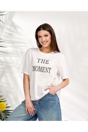 Футболка короткий рукав Fashion 2553 Білий