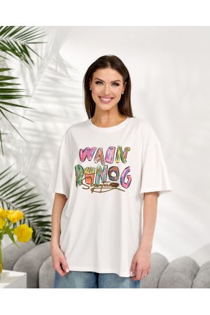 Футболка короткий рукав Fashion 3025 Білий