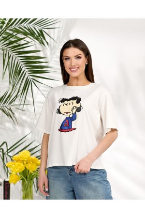 Футболка короткий рукав Macro 6362 Білий