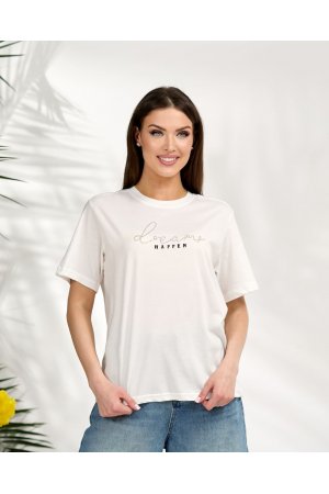 Футболка короткий рукав Pepper & Mint BX185 Білий