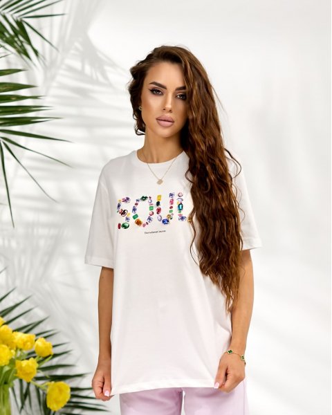 Футболка короткий рукав Pepper & Mint BX203 Білий