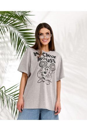 Футболка короткий рукав Fashion 1764 Сірий