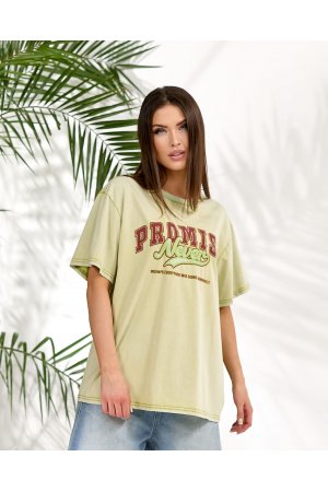 Футболка короткий рукав Fashion 1751 Салатовий