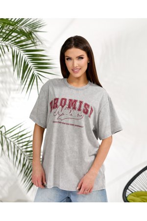 Футболка короткий рукав Fashion 1751 Світло сірий