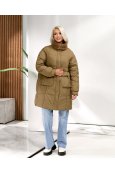 Пальто синтепон Yuechen 206 Кава - фото 