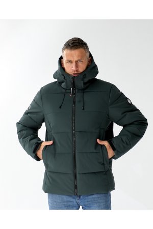 Куртка синтепон Pogo PG6647-4 темно зелений