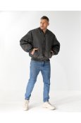 Бомбер Pogo PG6663-2 Темно сірий - фото 