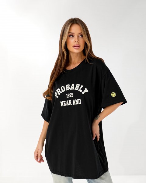 Футболка короткий рукав Fashion 307 Чорний