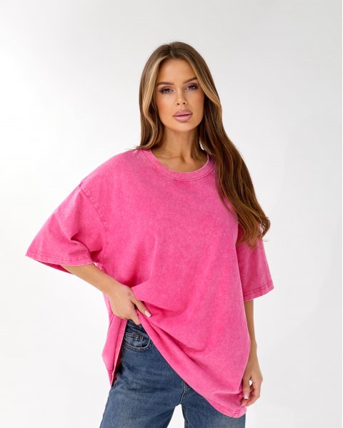 Футболка короткий рукав Fashion 522 Рожевий