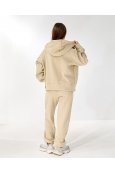 Костюм кофта + штани Modengyixiu 89122 Молочний - фото Костюм кофта + штани Modengyixiu 89122 Молочний - фото