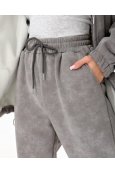 Костюм кофта + штани Modengyixiu 8961-3 Світло сірий - фото Костюм кофта + штани Modengyixiu 8961-3 Світло сірий - фото