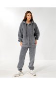 Костюм кофта + штани Modengyixiu 8962 Сірий - фото Костюм кофта + штани Modengyixiu 8962 Сірий - фото