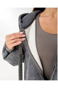 Костюм кофта + штани Modengyixiu 8962 Сірий - фото Костюм кофта + штани Modengyixiu 8962 Сірий - фото