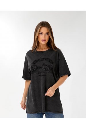 Футболка короткий рукав Fashion 9008 Чорний