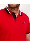 Поло короткий рукав Alexbenson 99042 Червоний - фото 