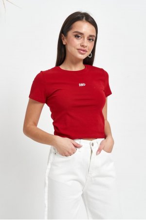 Футболка короткий рукав Happy Swetty 681 Бордовий
