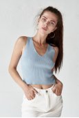 Майка JUZ 104049 блакитний - фото 