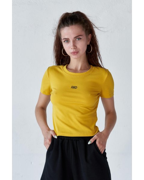 Футболка короткий рукав Happy Swetty 681 Жовтий Футболка короткий рукав Happy Swetty 681 Жовтий