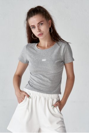 Футболка короткий рукав Happy Swetty 681 Сірий