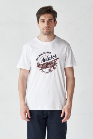 Футболка короткий рукав ModernBanner AR832 Білий