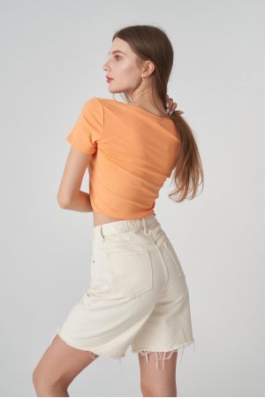 Футболка короткий рукав Happy Swetty 3229 Помаранчевий