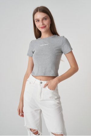 Футболка короткий рукав Happy Swetty 671 Сірий