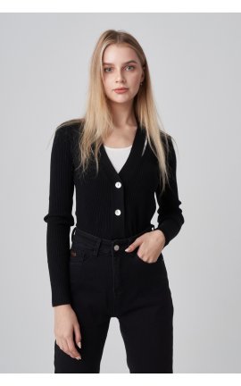 Кофта Juzi 103295 Чорний - фото 2