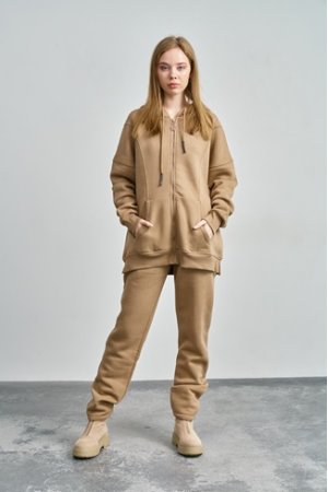 Костюм кофта + штани New Color 658 Бежевий
