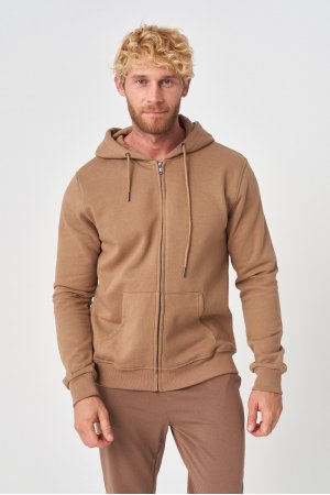 Спорт. кофта Dont Toygh X3038 Темно бежевий