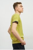 Футболка короткий рукав Sold Out TS-192 Гірчичний - фото Футболка короткий рукав Sold Out TS-192 Гірчичний - фото
