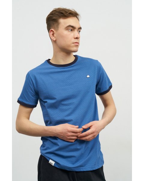 Футболка короткий рукав Sold Out TS-192 Синій Футболка короткий рукав Sold Out TS-192 Синій