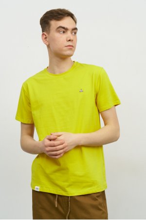 Футболка короткий рукав Sold Out BR-11 Жовтий