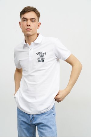 Поло короткий рукав Sold Out PS-604 Білий