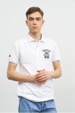 Поло короткий рукав Sold Out PS-604 Білий