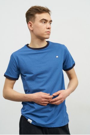 Футболка короткий рукав Sold Out TS-192 Синій