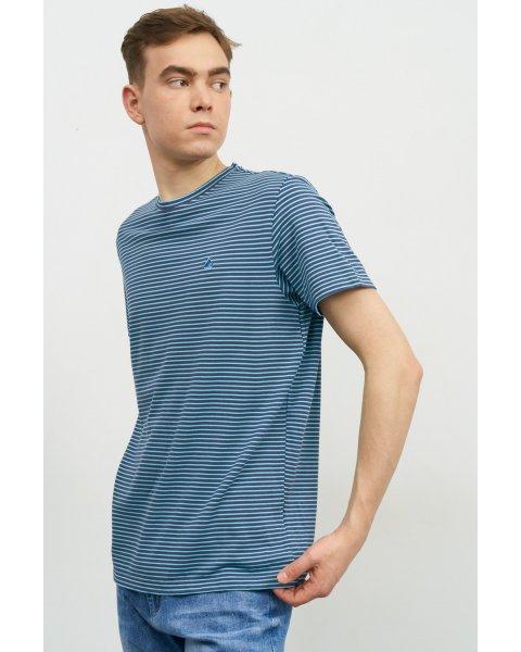 Футболка короткий рукав Sold Out TS-714 Синій