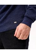 Светр Amato 1518-03 індиго - фото Светр Amato 1518-03 індиго - фото