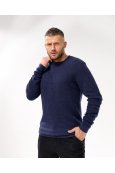 Светр Amato 1518-03 індиго - фото Светр Amato 1518-03 індиго - фото