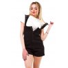 Комбінезон-шорти Monique S2207 Чорний Комбінезон-шорти Monique S2207 Чорний