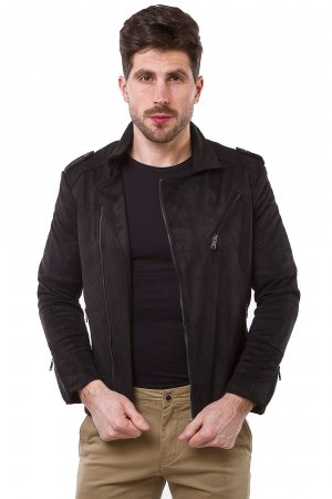 куртка замшева GRC-Man 2560 Чорний